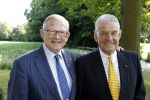 Breukelen 16 juni 2010
Haringparty op Neyenrode. Pieter v Vollenhoven met Jaap Rost Onnes
Peter Smulders bv