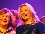 Rotterdam, 4 Oktober 2010
Edsion uitreiking voor de 50e keer
Prinses Maxima met div. artiesten
Foto Peter Smulders BV