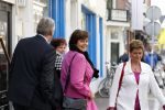 Utrecht 25 september 2010
Rita Verdonk met man op straat in Utrecht en bij een cafetaria.
Peter Smulders bv