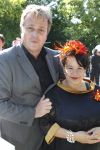 Breukelen 16 juni 2010
Haringparty op Neyenrode.
Sharon Dijksma met partner