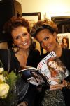 Amsterdam 11 oktober 2010
Presentatie tijdschrift Danie Bles in het World fashion center. Sylvie v d Vaart en Leontien Borsato
Peter Smulders bv