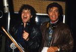 Drunen, 27 Mei 1988
Rex Gildo en Dennis christin in de studio van Ad Kraamer
foto Peter Smulders BV