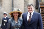 Den Haag 20 september 2011
Prinsjesdag op het binnenhof. Edith Schippers met man
Peter Smulders bv