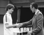 Veldhoven, 9 November 1980
Eric Wilborts wint een finale tijdens een toernooi in Veldhoven
Foto Peter Smulders BV