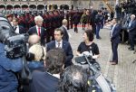 Den Haag 20 september 2011
Prinsjesdag op het binnenhof. Geert Wilders met zijn vrouw en beveiliging
Peter Smulders bv
