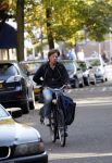 Amsterdam 24 september 2011
Peter Paul Muller op de fiets in adam.
Peter Smulders bv