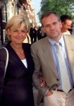 18 Mei 2001 Frank Wisse met zijn vrouw Caroline Tensen
Foto Peter Smulders BV