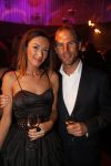 Amsterdam 13 oktober 2012
VIP avond LAF beurs bij westergasfabriek. Dewi Pechler met vriend
Peter Smulders bv
