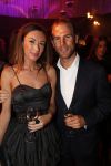Amsterdam 13 oktober 2012
VIP avond LAF beurs bij westergasfabriek. Dewi Pechler met vriend
Peter Smulders bv