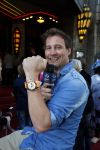Amsterdam 20 september 2012
Premiere sinterklaas film in Tuschinski. Eric Bouwman met Kyboe horloge
Peter Smulders bv