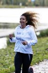 Amsterdam 15 oktober 2012
Fajah Lourens aan het trainen / hardlopen voor de marathon van New York bij de bosbaan.
Peter Smulders bv