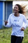 Amsterdam 15 oktober 2012
Fajah Lourens aan het trainen / hardlopen voor de marathon van New York bij de bosbaan.
Peter Smulders bv