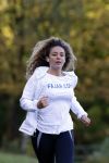 Amsterdam 15 oktober 2012
Fajah Lourens aan het trainen / hardlopen voor de marathon van New York bij de bosbaan.
Peter Smulders bv