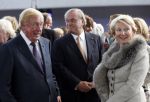 Amsterdam 22 september 2012
Koningin Beatrix opent het stedelijk museum in Amsterdam. Ook Prins Constantijn en Prinses Laurentien zijn aanwezig. Frits Goldschmeding met zijn vrouw
Peter Smulders bv