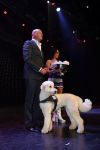 Hilversum 10 oktyober 2012
Gala voor stichting hulphond in studio 21. Frits Wester met vrouw en een puppy
Peter Smulders bv