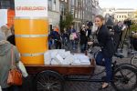 Utrecht 15 oktober 2012
Lieke v lexmond met bakfiets in cenrum Utrecht ivm aktie Post NL.
Peter Smulders bv