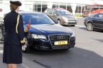 Amsterdam 4 oktober 2012
Prinses Margriet bij evenement in de RAI. Auto Audi A8
Peter Smulders bv