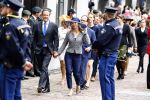 Den Haag 17 september 2013
Prinsjesdag op het binnenhof.
Alexander Pechtold met zijn vrouw