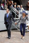 Den Haag 17 september 2013
Prinsjesdag op het binnenhof.
Alexander Pechtold met zijn vrouw