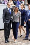 Den Haag 17 september 2013
Prinsjesdag op het binnenhof.
Alexander Pechtold met zijn vrouw