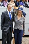 Den Haag 17 september 2013
Prinsjesdag op het binnenhof.
Alexander Pechtold met zijn vrouw