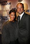 Amsterdam 14 oktober 2013
Premiere Feuten in Tuschinski. Anna Alicia Skilas met Kees Boot