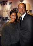 Amsterdam 14 oktober 2013
Premiere Feuten in Tuschinski. Anna Alicia Skilas met Kees Boot