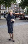 Amsterdam 21 september 2013
Gouden eeuw award bij cafe de Waag.
Anneke Gronloh met manger Bart