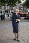 Amsterdam 21 september 2013
Gouden eeuw award bij cafe de Waag.
Anneke Gronloh met manger Bart