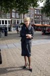 Amsterdam 21 september 2013
Gouden eeuw award bij cafe de Waag.
Anneke Gronloh met manger Bart