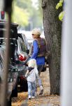 Amsterdam 8 september 2013
Anouk Smulders met dochter Bo
