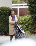 Hamburg 12 september 2013
Khalid Boulahrouz haalt zijn kinderen op bij Sabia en Rafal  v d Vaart en gaat met aupair naar de dierentuin in Hamburg.