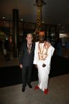 Amsterdam 5 oktober 2013
Orange babies gala in het okura hotel.
John Kattenburg en Baba Sylla