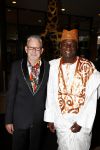 Amsterdam 5 oktober 2013
Orange babies gala in het okura hotel.
John Kattenburg en Baba Sylla