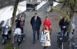 Amsterdam 10 oktober 2013
Rechtzaak Badr Hari bij de rechtbank op de paranassusweg waar veel pers op afgekomen is. Badr arriveert met zijn advocaat Benedicte Ficq