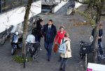 Amsterdam 10 oktober 2013
Rechtzaak Badr Hari bij de rechtbank op de paranassusweg waar veel pers op afgekomen is. Badr arriveert met zijn advocaat Benedicte Ficq