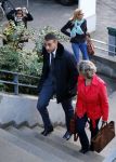 Amsterdam 10 oktober 2013
Rechtzaak Badr Hari bij de rechtbank op de paranassusweg waar veel pers op afgekomen is. Badr arriveert met zijn advocaat Benedicte Ficq