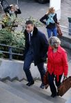 Amsterdam 10 oktober 2013
Rechtzaak Badr Hari bij de rechtbank op de paranassusweg waar veel pers op afgekomen is. Badr arriveert met zijn advocaat Benedicte Ficq