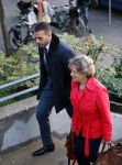 Amsterdam 10 oktober 2013
Rechtzaak Badr Hari bij de rechtbank op de paranassusweg waar veel pers op afgekomen is. Badr arriveert met zijn advocaat Benedicte Ficq