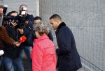 Amsterdam 10 oktober 2013
Rechtzaak Badr Hari bij de rechtbank op de paranassusweg waar veel pers op afgekomen is. Badr arriveert met zijn advocaat Benedicte Ficq