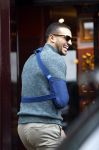 Amsterdam 21 september 2013
Badr hari met arm in Mitella
