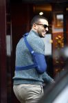 Amsterdam 21 september 2013
Badr hari met arm in Mitella