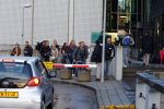 Amsterdam 10 oktober 2013
Rechtzaak Badr Hari bij de rechtbank op de paranassusweg waar veel pers op afgekomen is. Badr arriveert met zijn advocaat Benedicte Ficq