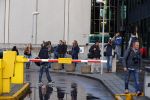 Amsterdam 10 oktober 2013
Rechtzaak Badr Hari bij de rechtbank op de paranassusweg waar veel pers op afgekomen is. Badr arriveert met zijn advocaat Benedicte Ficq
