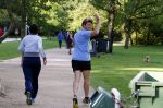 Amsterdam 16 september 2013
Beau v Ereven Dorens en zijn vrouw Selly hard aan het lopen in het vondelpark. Ze trainen voor de dam tot dam loop.
Peter Smulders bv