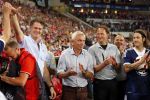 Eindhoven, 19 juli 2013
Afscheidswedstrijd van Mark v Bommel in het psv stadion. 
Bert  v Marwijk
Peter Smulders bv