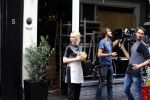 Amsterdam 8 oktober 2013
Opnames hartenstraat onder regie van Sanne Vogel met op de set Marwan Kenzami Benja Bruining Bracha v Doesburgh  Gigi ravelli en ...