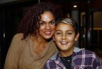 Zaandam 5 oktober 2013
Premiere Oz in de schouwburg van Zaandam.
Chimene v Oosterhout met zoon