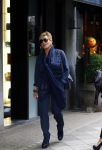 Amsterdam 24 september 2013
Connie Breukhoven op weg naar juwelier Bodes en Bode