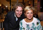 Naarden 23 september 2013
20 jarig bestaan van het Arsenaal van jan en Monique des Bouvrie.
Caroline Tensen met edwin Smulders